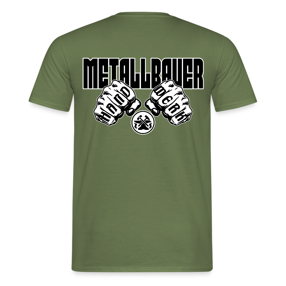 Unisex T-Shirt "Metallbauer" Militärgrün Männer T-Shirt {{ color }}