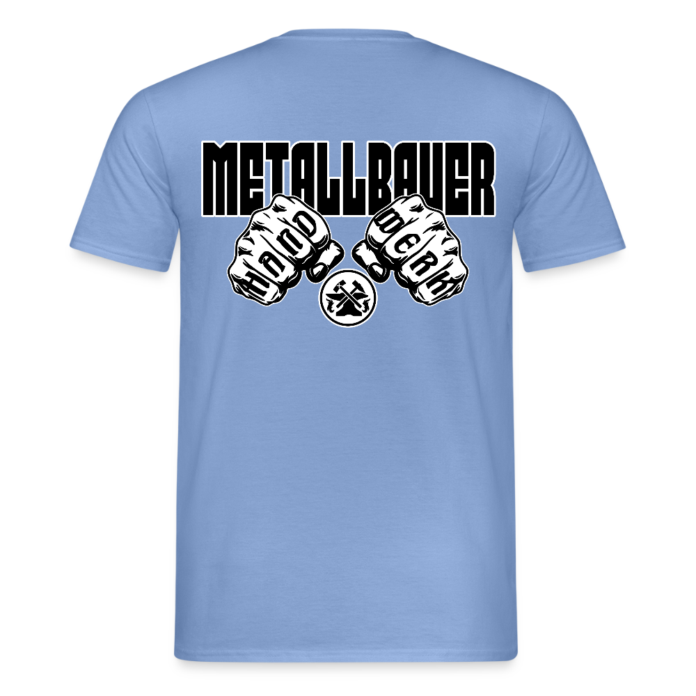 Unisex T-Shirt "Metallbauer" carolina blue Männer T-Shirt {{ color }}