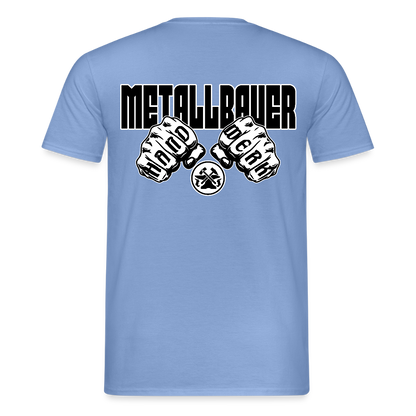 Unisex T-Shirt "Metallbauer" carolina blue Männer T-Shirt {{ color }}