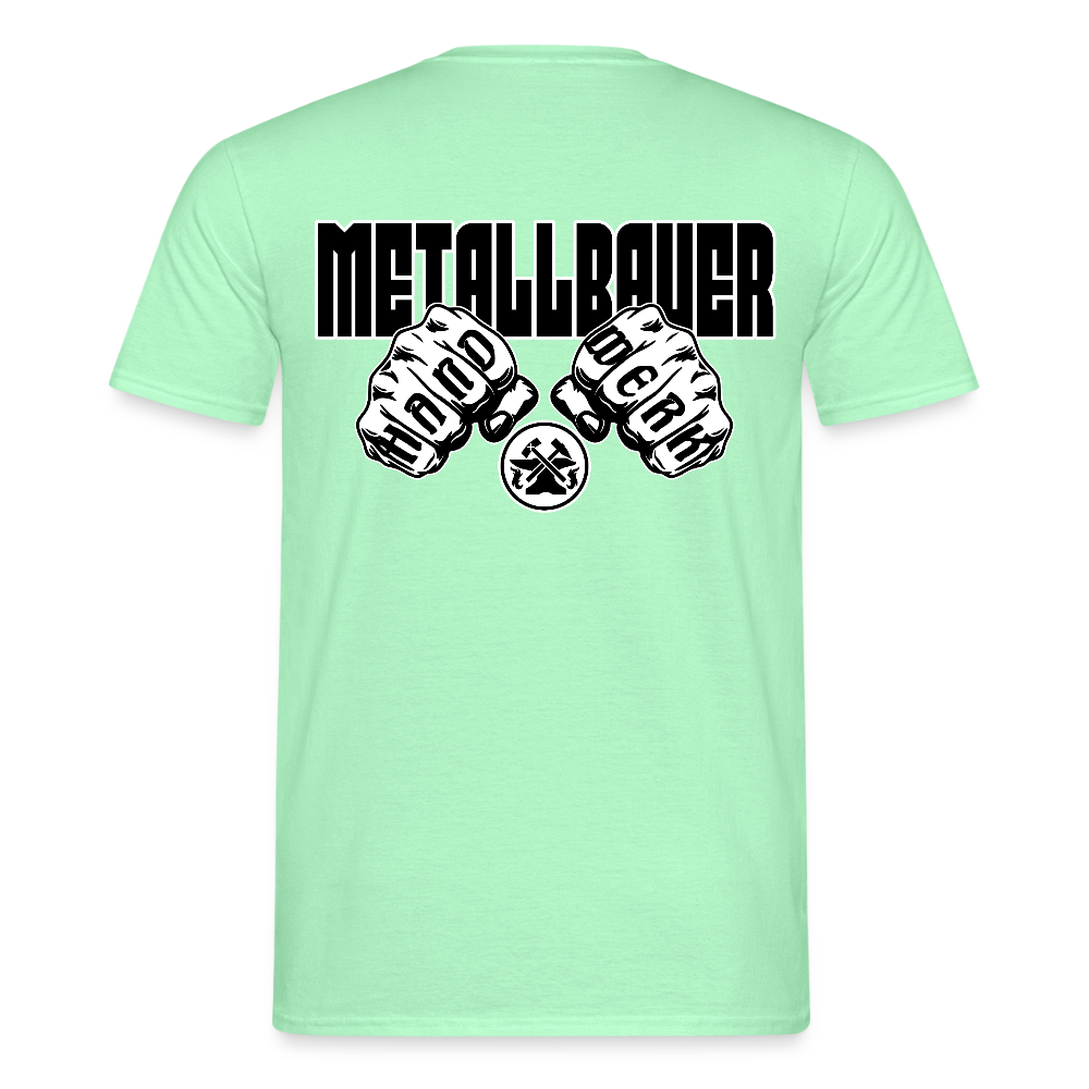 Unisex T-Shirt "Metallbauer" Mintgrün Männer T-Shirt {{ color }}