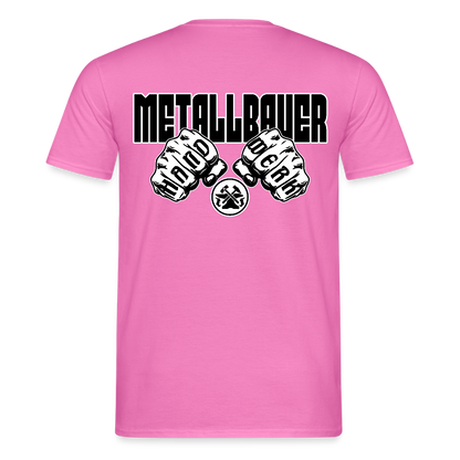 Unisex T-Shirt "Metallbauer" Pink Männer T-Shirt {{ color }}