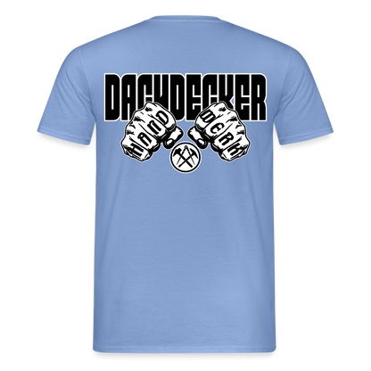 Unisex T-Shirt "Dachdecker" carolina blue Männer T-Shirt {{ color }}
