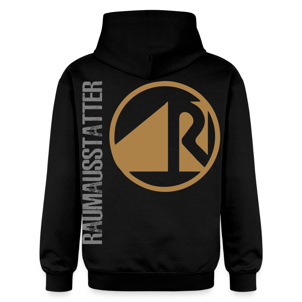 Gildan Unisex Softstyle® "Raumausstatter" Schwarz Gildan Unisex Softstyle® Midweight Hoodie {{ color }}