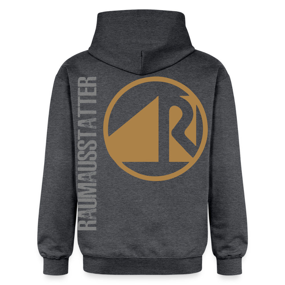 Gildan Unisex Softstyle® "Raumausstatter" Dunkelgrau meliert Gildan Unisex Softstyle® Midweight Hoodie {{ color }}