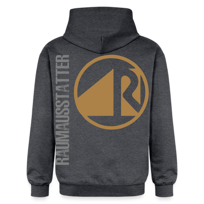 Gildan Unisex Softstyle® "Raumausstatter" Dunkelgrau meliert Gildan Unisex Softstyle® Midweight Hoodie {{ color }}