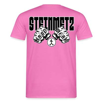 Unisex T-Shirt "Steinmetz" Pink Männer T-Shirt {{ color }}