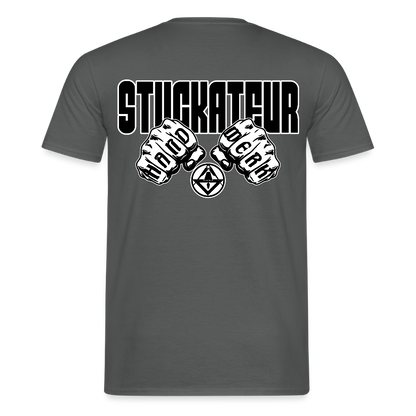 Unisex T-Shirt "Stuckateur" Anthrazit Männer T-Shirt {{ color }}