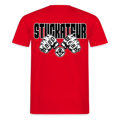 Unisex T-Shirt "Stuckateur" Rot Männer T-Shirt {{ color }}