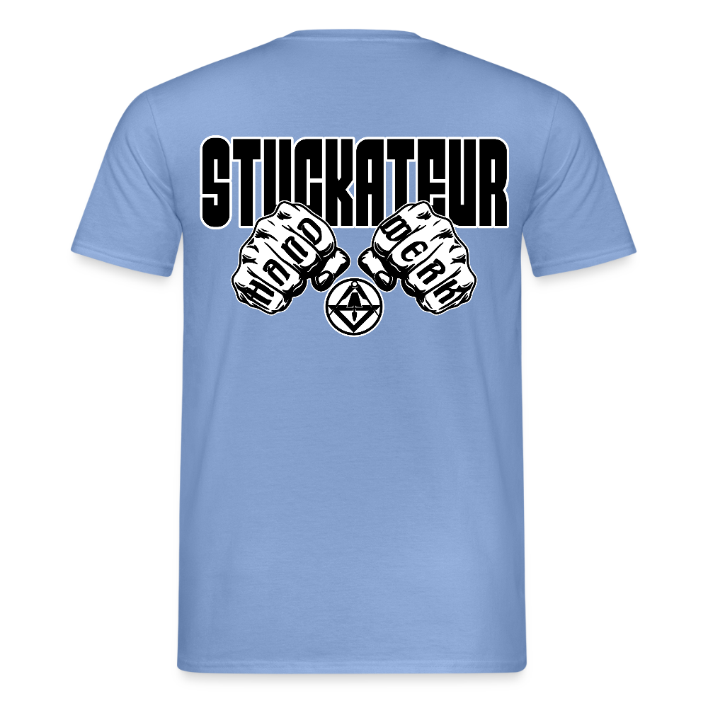 Unisex T-Shirt "Stuckateur" carolina blue Männer T-Shirt {{ color }}