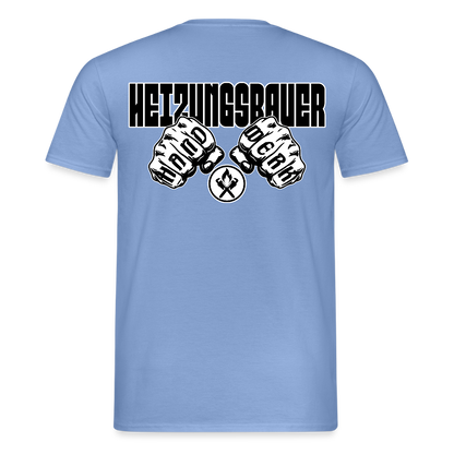 Unisex T-Shirt "Heizungsbauer" carolina blue Männer T-Shirt {{ color }}