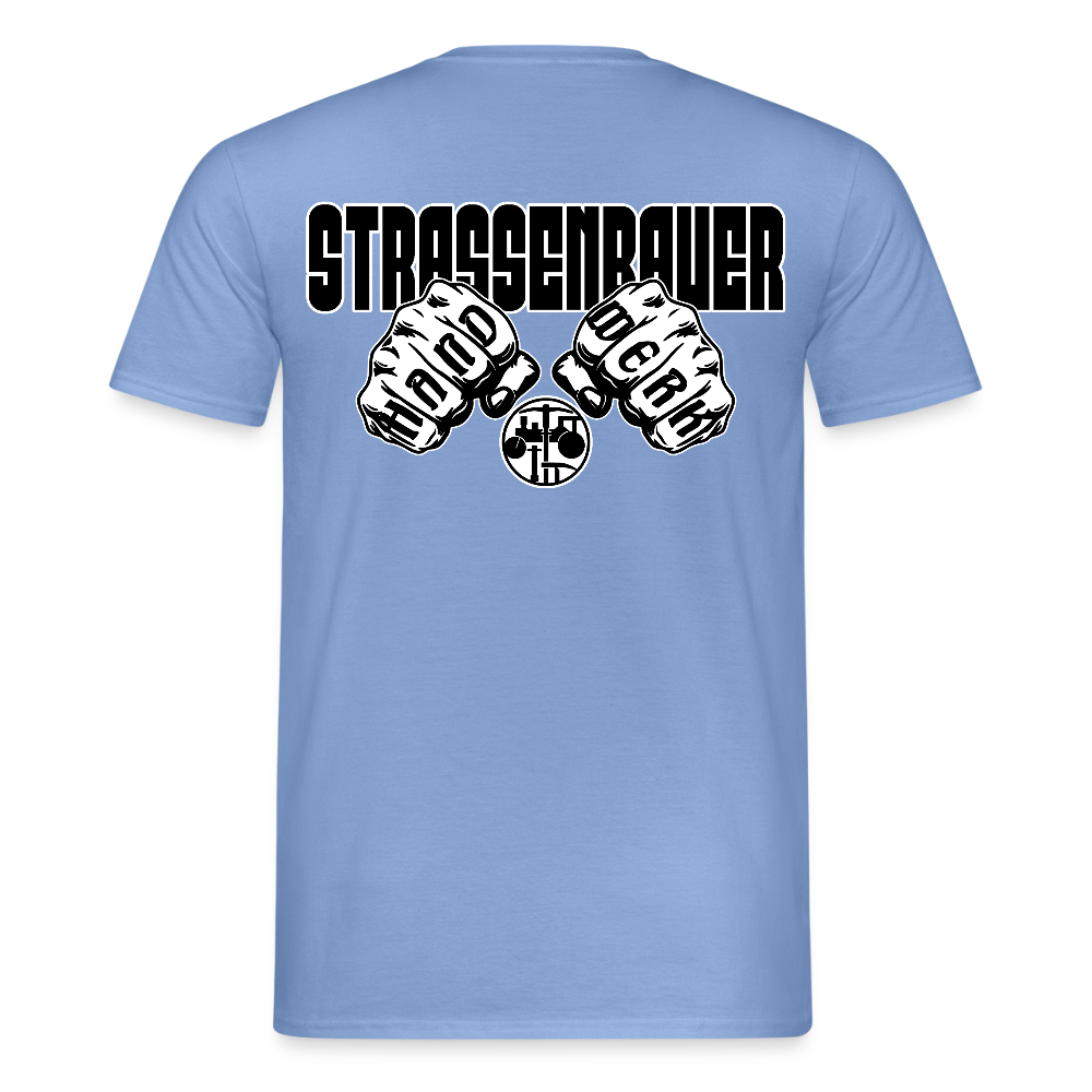 Unisex T-Shirt "Strassenbauer" carolina blue Männer T-Shirt {{ color }}