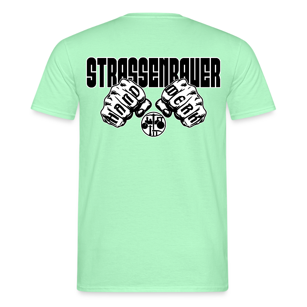 Unisex T-Shirt "Strassenbauer" Mintgrün Männer T-Shirt {{ color }}