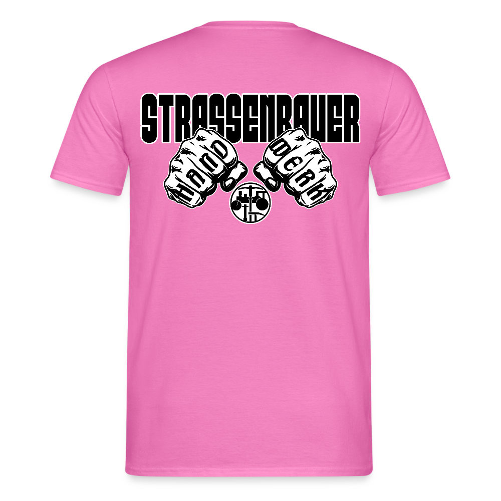 Unisex T-Shirt "Strassenbauer" Pink Männer T-Shirt {{ color }}
