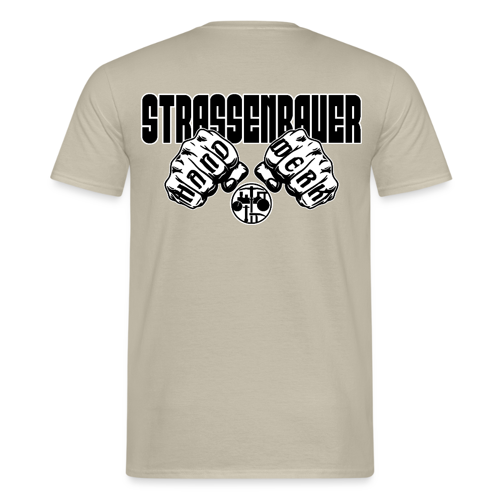 Unisex T-Shirt "Strassenbauer" Sandbeige Männer T-Shirt {{ color }}