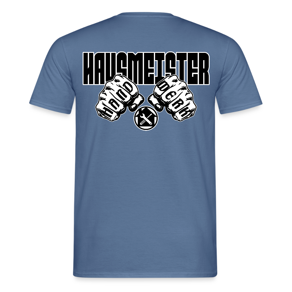 Unisex T-Shirt "Hausmeister" Taubenblau Männer T-Shirt {{ color }}