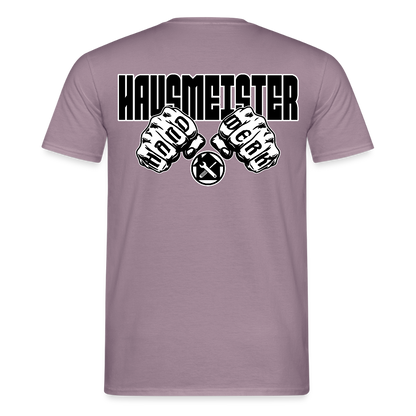 Unisex T-Shirt "Hausmeister" Lilagrau Männer T-Shirt {{ color }}