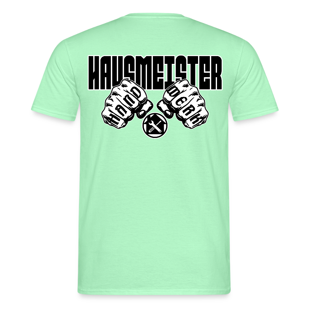 Unisex T-Shirt "Hausmeister" Mintgrün Männer T-Shirt {{ color }}