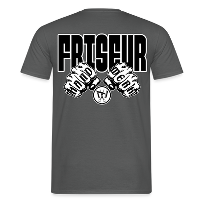 Unisex T-Shirt "Friseur" Anthrazit Männer T-Shirt {{ color }}