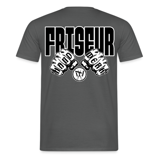 Unisex T-Shirt "Friseur" Anthrazit Männer T-Shirt {{ color }}