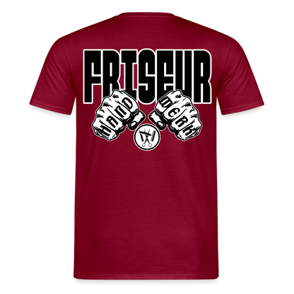 Unisex T-Shirt "Friseur" Ziegelrot Männer T-Shirt {{ color }}