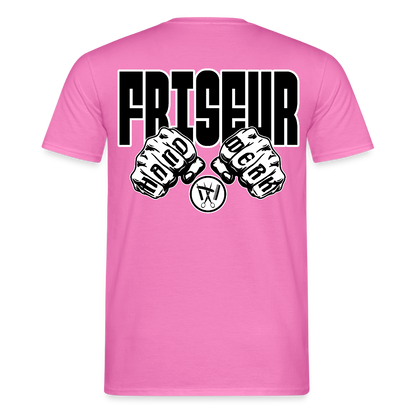 Unisex T-Shirt "Friseur" Pink Männer T-Shirt {{ color }}