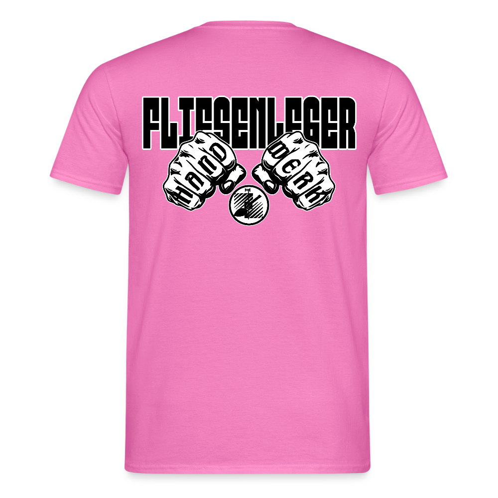 Unisex T-Shirt "Fliesenleger" Pink Männer T-Shirt {{ color }}