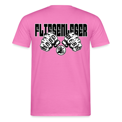 Unisex T-Shirt "Fliesenleger" Pink Männer T-Shirt {{ color }}