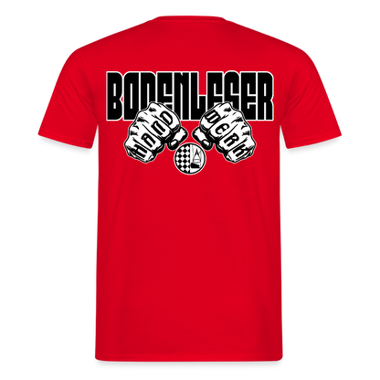 Unisex T-Shirt "Bodenleger" Rot Männer T-Shirt {{ color }}