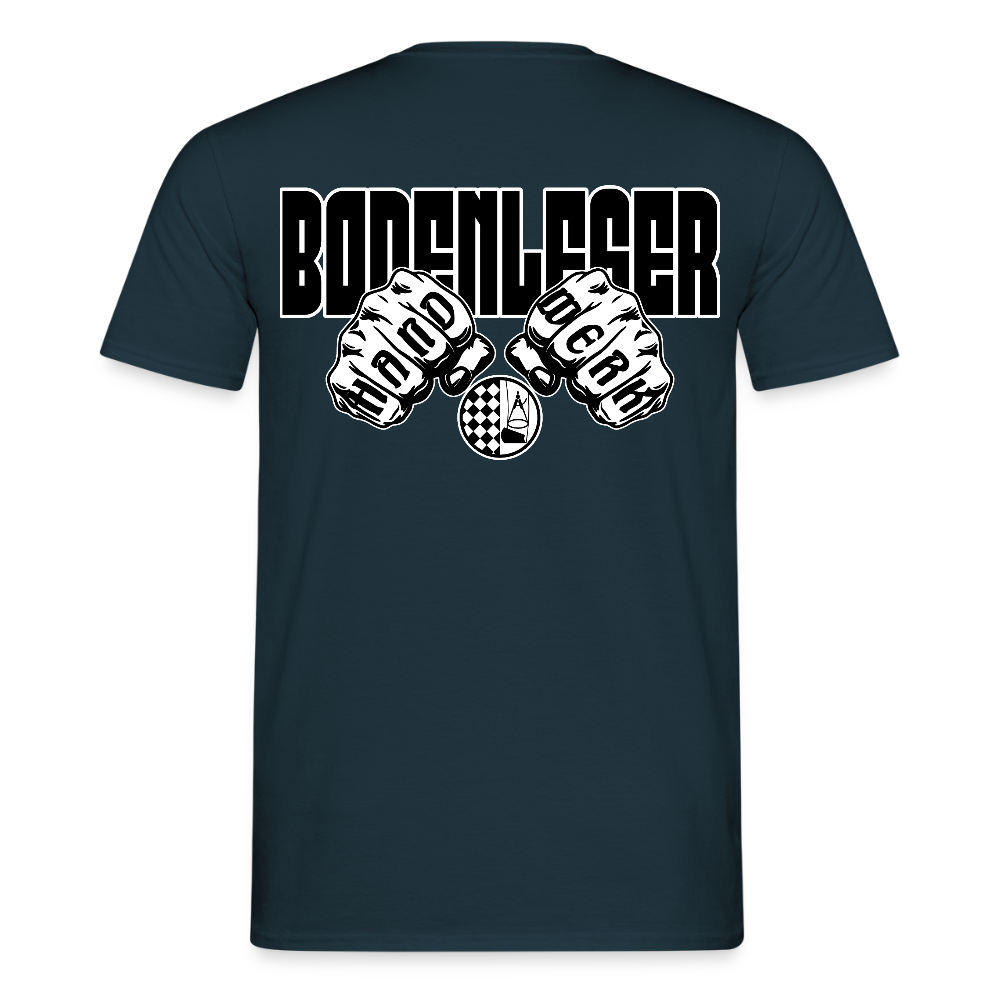 Unisex T-Shirt "Bodenleger" Navy Männer T-Shirt {{ color }}