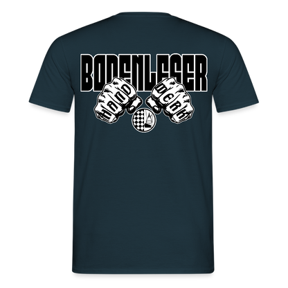 Unisex T-Shirt "Bodenleger" Navy Männer T-Shirt {{ color }}