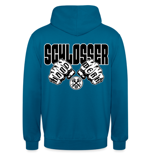 Unisex Hoodie "Schlosser" Tiefseeblau Unisex Hoodie {{ color }}