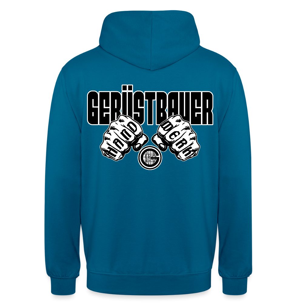 Unisex Hoodie "Gerüstbauer" Tiefseeblau Unisex Hoodie {{ color }}