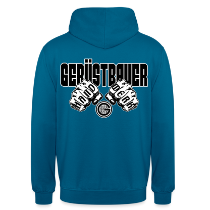 Unisex Hoodie "Gerüstbauer" Tiefseeblau Unisex Hoodie {{ color }}