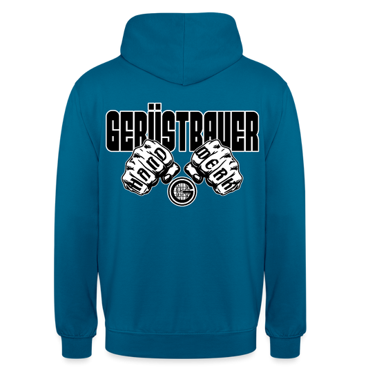 Unisex Hoodie "Gerüstbauer" Tiefseeblau Unisex Hoodie {{ color }}