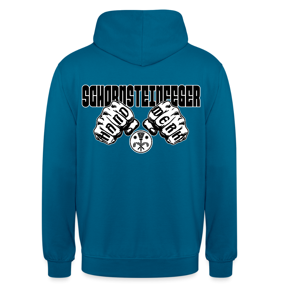 Unisex Hoodie "Schornsteinfeger" Tiefseeblau Unisex Hoodie {{ color }}