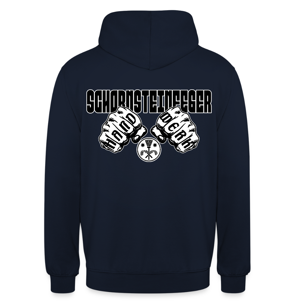 Unisex Hoodie "Schornsteinfeger" Navy Unisex Hoodie {{ color }}