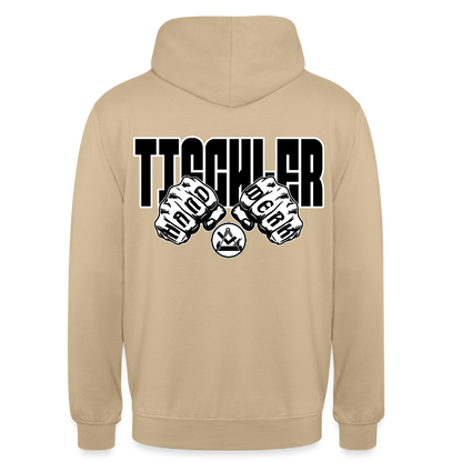 Unisex Hoodie "Tischler" (beidseitig bedruckt) Beige Unisex Hoodie {{ color }}