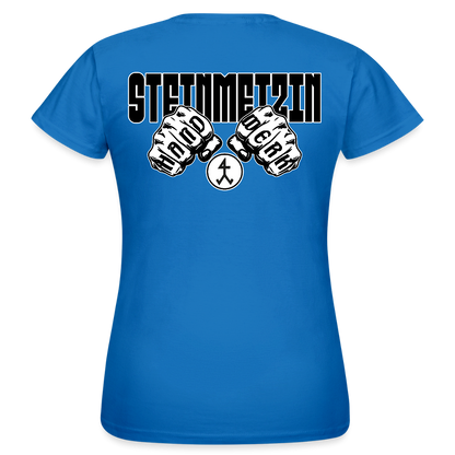 Frauen T-Shirt "Steinmetzin" (beidseitig bedruckt) Royalblau Frauen T-Shirt {{ color }}