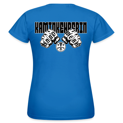 Frauen T-Shirt "Kaminkehrerin" (beidseitig bedruckt) Royalblau Frauen T-Shirt {{ color }}
