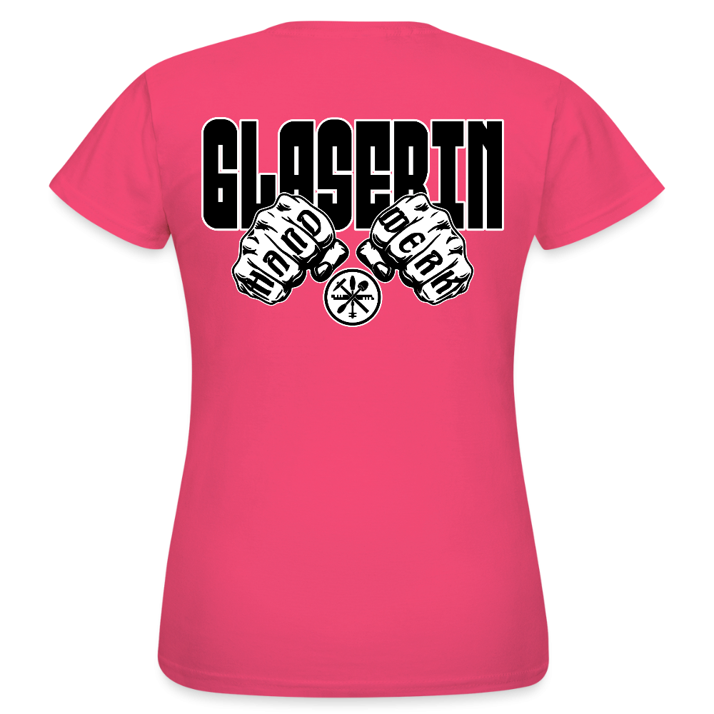 Frauen T-Shirt "Glaserin" (beidseitig bedruckt) Azalea Frauen T-Shirt {{ color }}