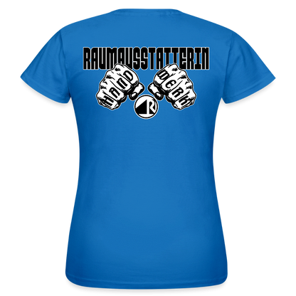 Frauen T-Shirt "Raumausstatterin" (beidseitig bedruckt) Royalblau Frauen T-Shirt {{ color }}