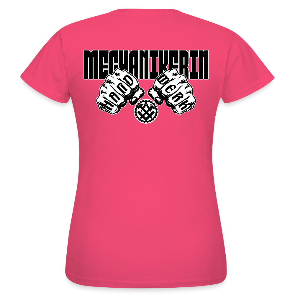 Frauen T-Shirt "Mechanikerin" (beidseitig bedruckt) Azalea Frauen T-Shirt {{ color }}