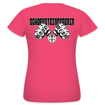 Frauen T-Shirt "Schornsteinfegerin" (beidseitig bedruckt) Azalea Frauen T-Shirt {{ color }}