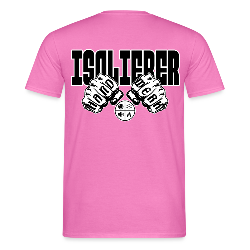Unisex T-Shirt "Isolierer" Pink Männer T-Shirt {{ color }}