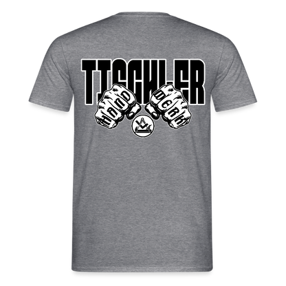 Unisex T-Shirt "Tischler" Graphit meliert Männer T-Shirt {{ color }}
