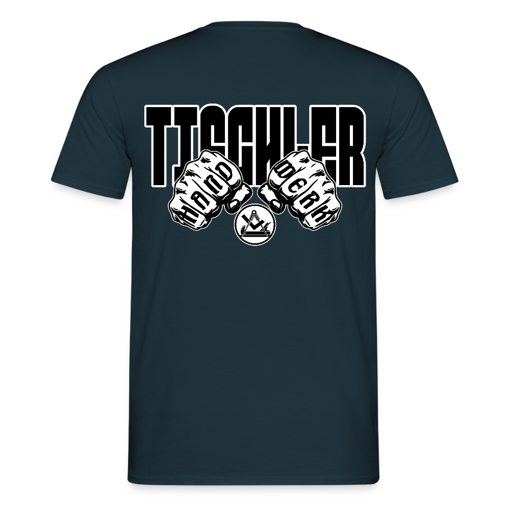 Unisex T-Shirt "Tischler" Navy Männer T-Shirt {{ color }}