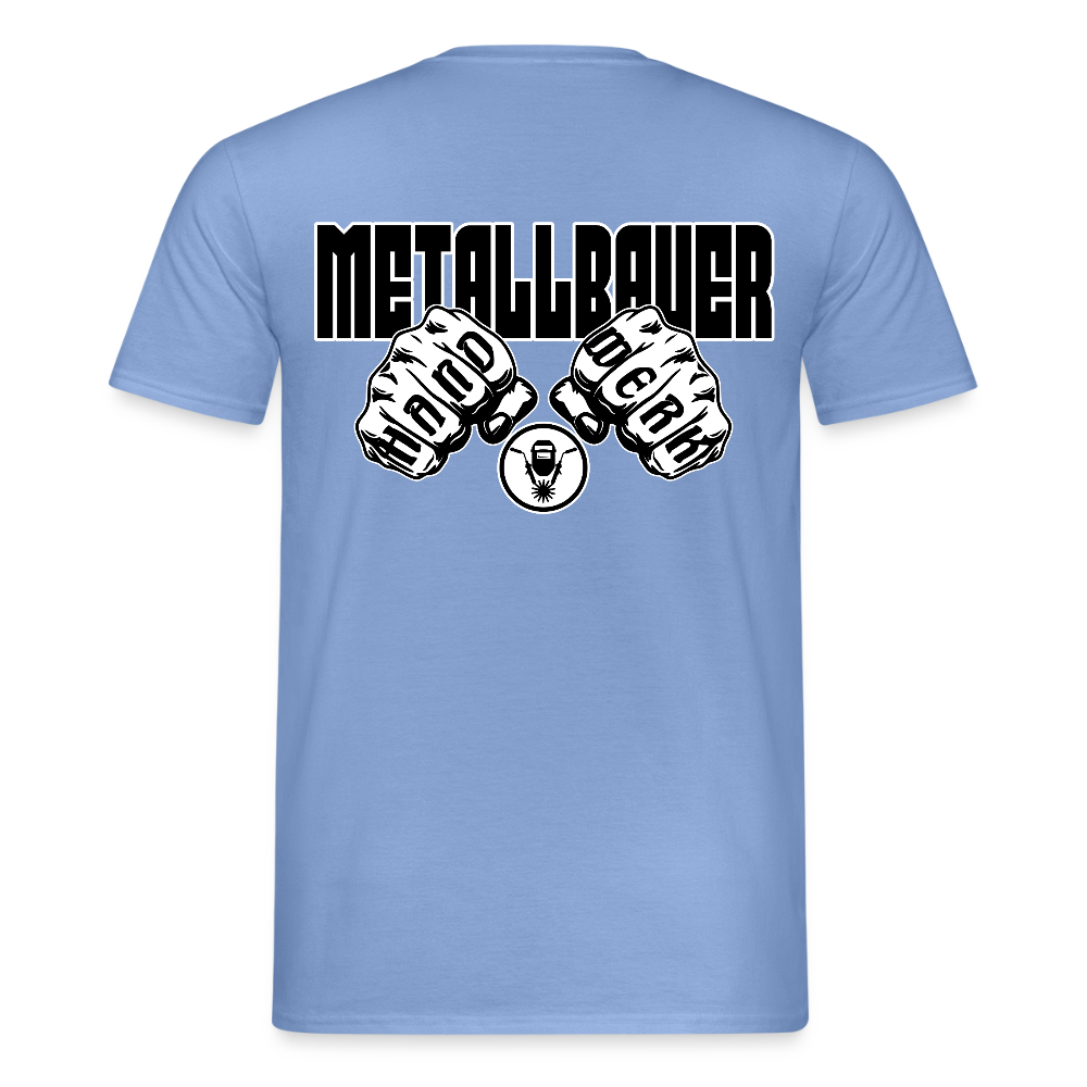 Unisex T-Shirt "Metallbauer" carolina blue Männer T-Shirt {{ color }}