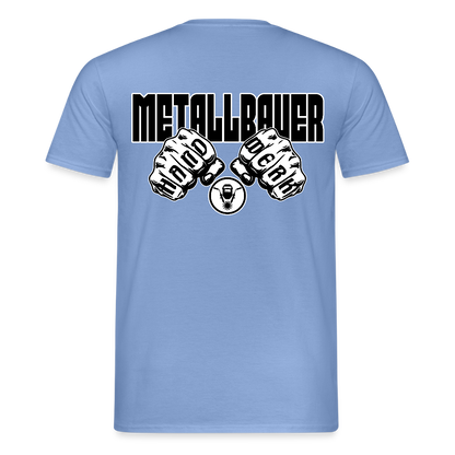 Unisex T-Shirt "Metallbauer" carolina blue Männer T-Shirt {{ color }}