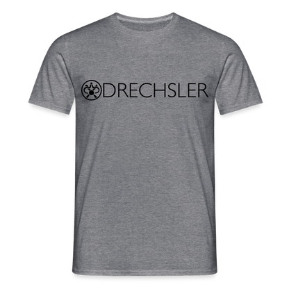 Unisex T-Shirt "Drechsler" Graphit meliert Männer T-Shirt {{ color }}