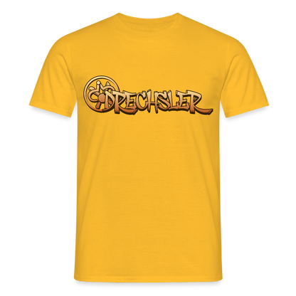 Unisex T-Shirt "Drechsler" Gelb Männer T-Shirt {{ color }}